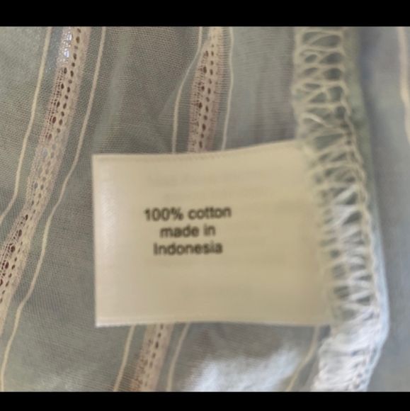 Final/PRICE FIRM Lane Bryant ruffle striped top - Picture 5 of 9